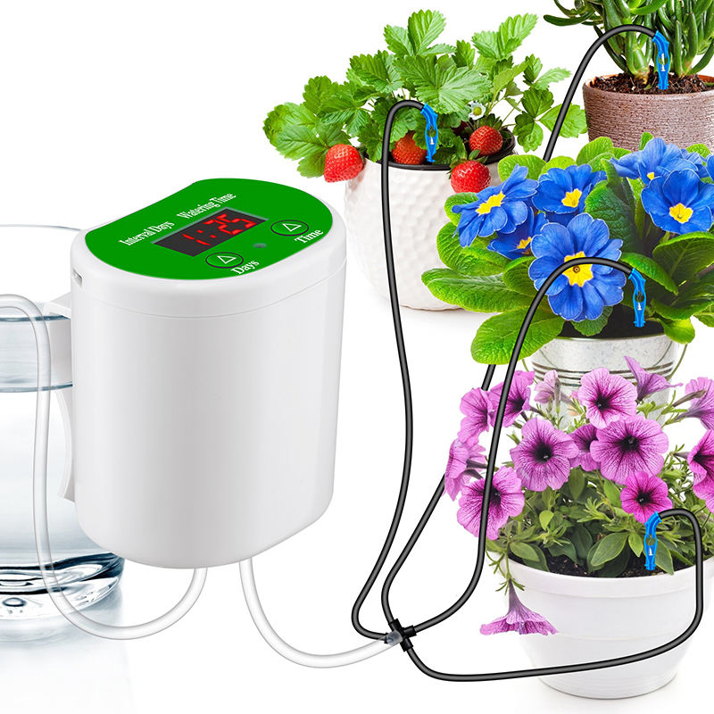 Smart Garden Accessories - An intelligent timed automatic flower waterer,
