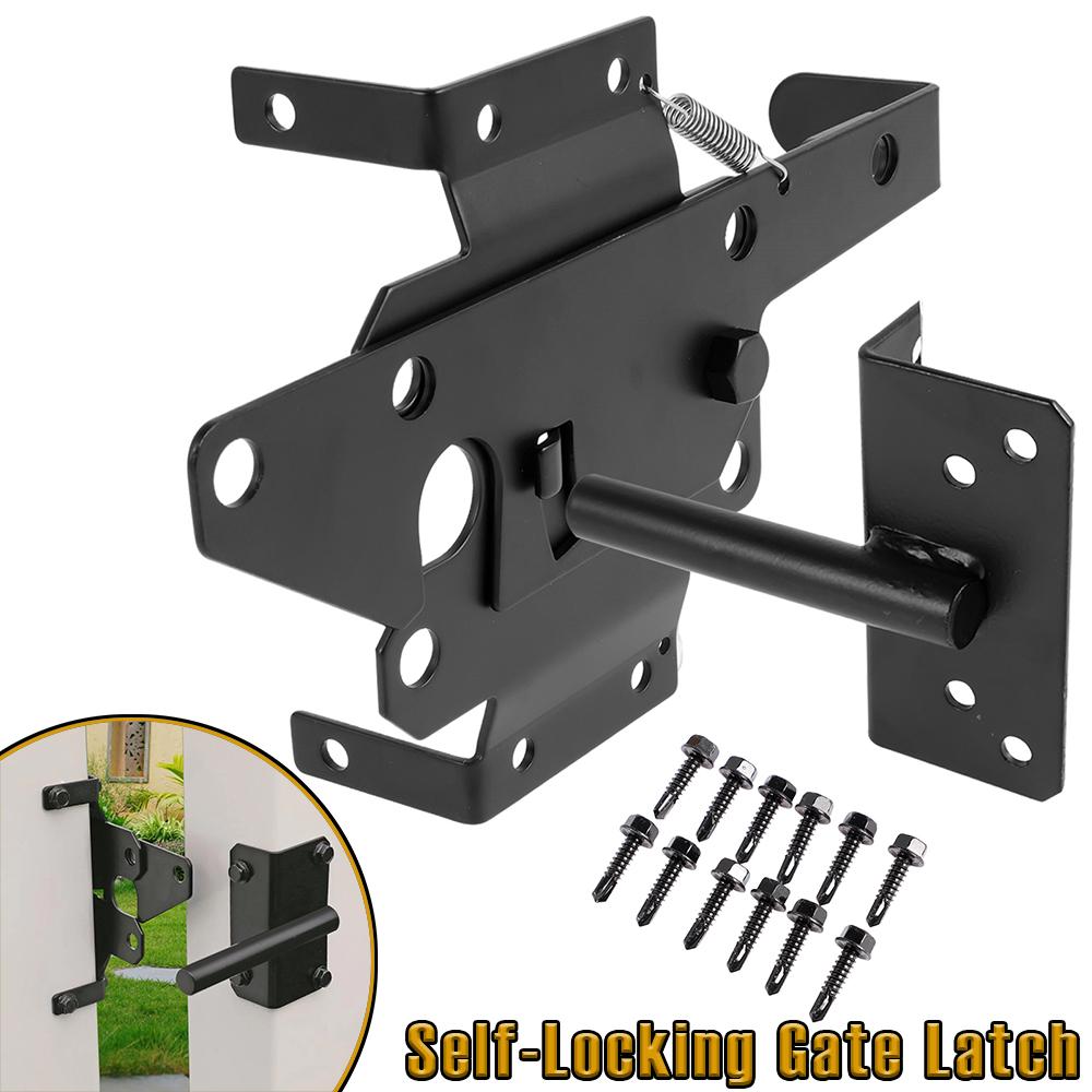 Smart Garden Gate - Universal Self-Locking Gate Latch Iron Rustproof