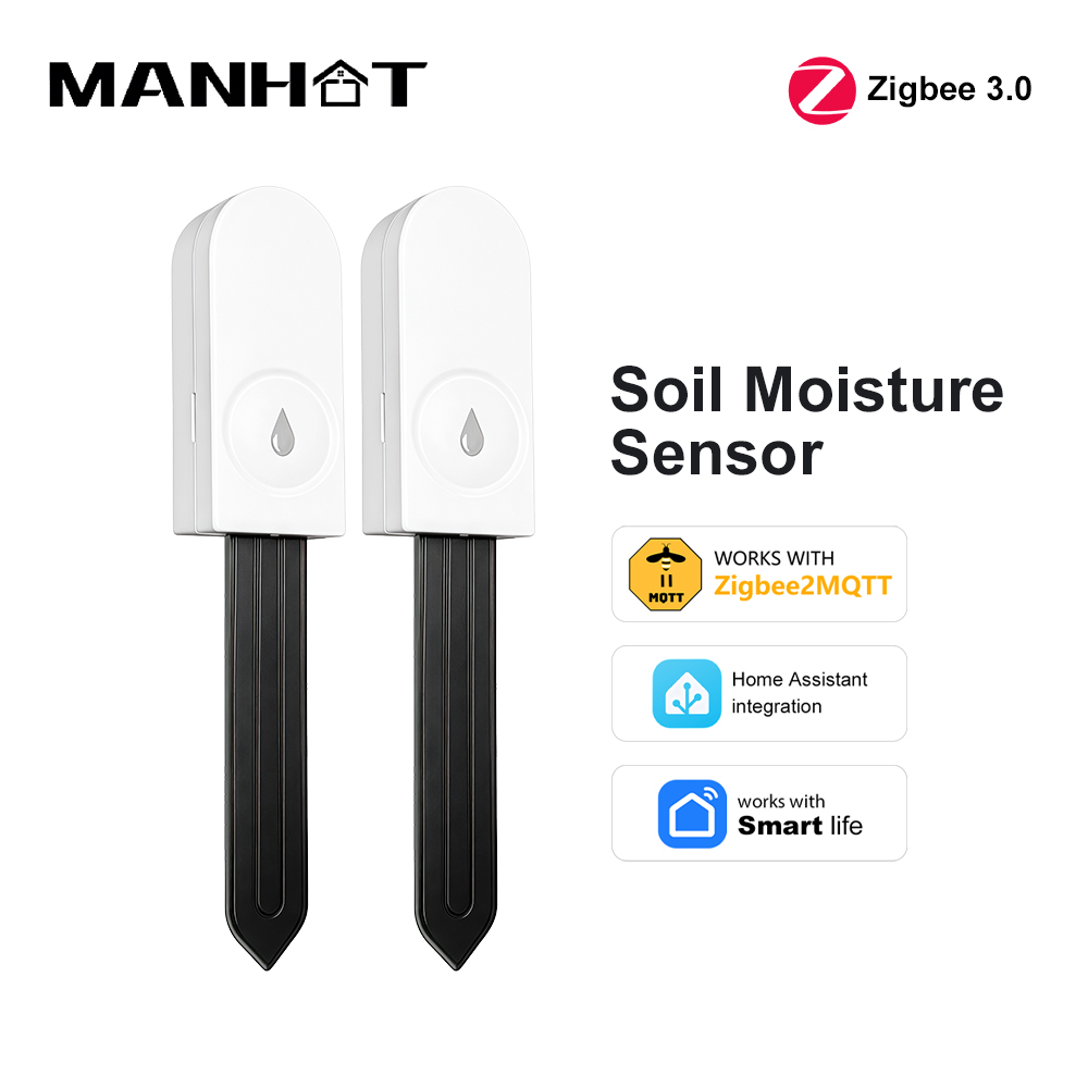 Smart Garden Accessories - Zigbee 3.0 Soil Moisture Sensor Temperature