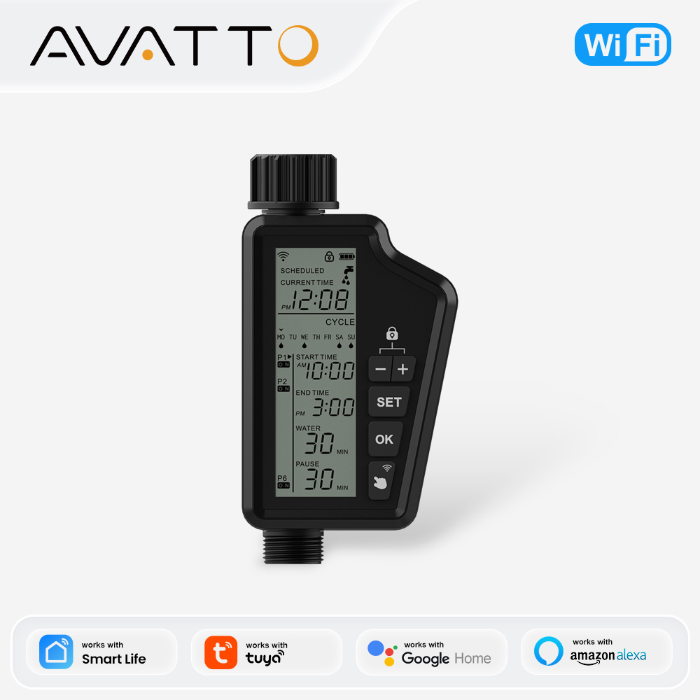 Smart Garden Accessories - AVATTO Tuya WIFI Smart Garden Watering