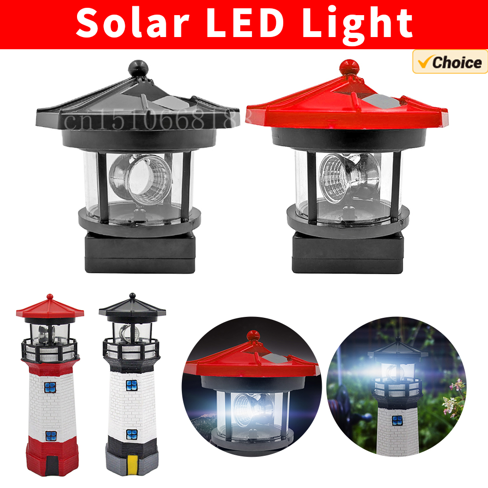 Smart Garden Smart Fence - Lighthouse Shape Solar LED Light Garden