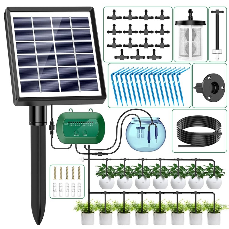Smart Garden Accessories - Solar Intelligent Irrigation Kit 6V 2W