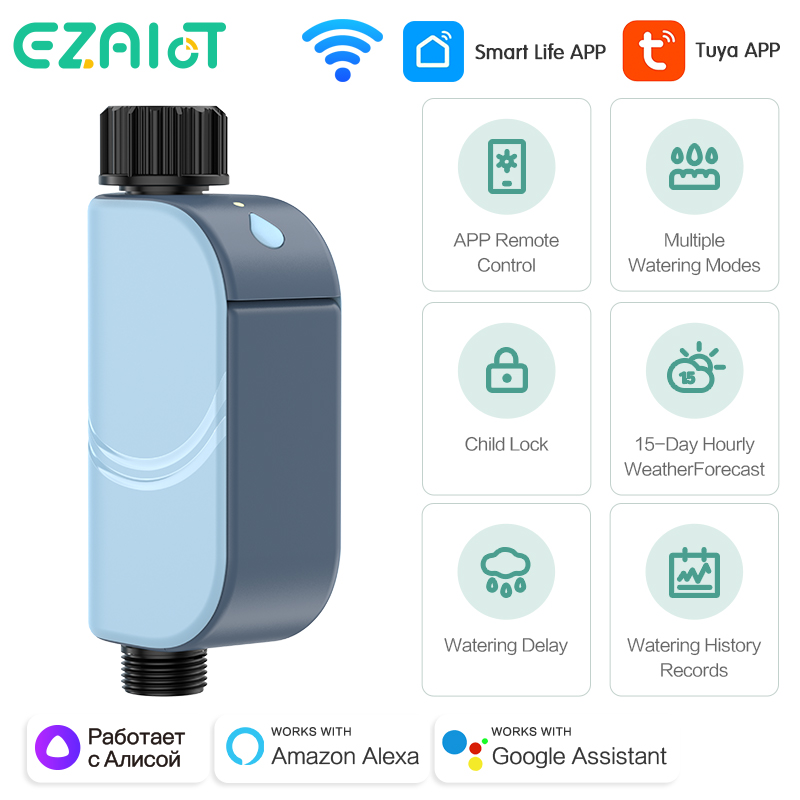 Smart Garden Accessories - Smart Tuya WIFI Garden Watering Timer