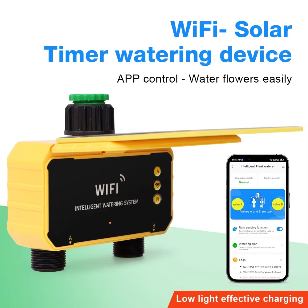 1/2 Outlets WIFI Solar Irrigat - Smart Garden Accessories recension och pris
