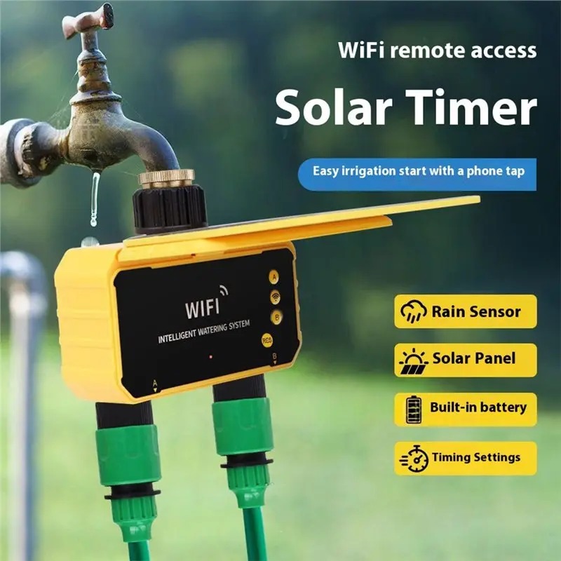 1/2 Outlets WIFI Solar Irrigat - Smart Garden Accessories recension och pris