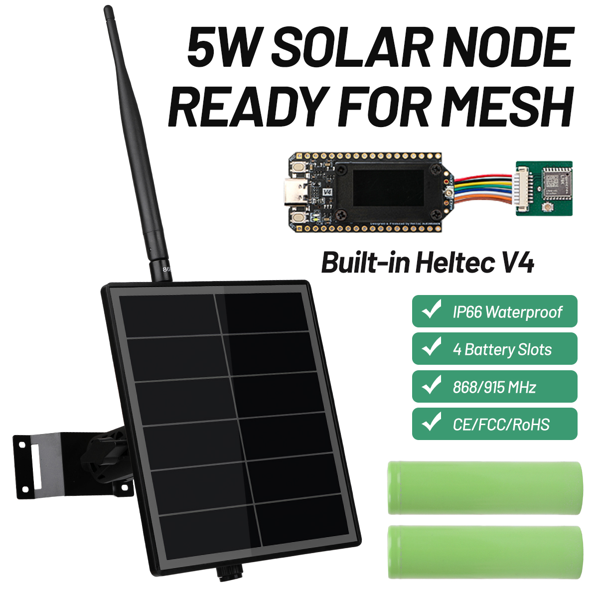Outdoor Meshtastic Solar Node  - Smart Garden Esp32 recension och pris