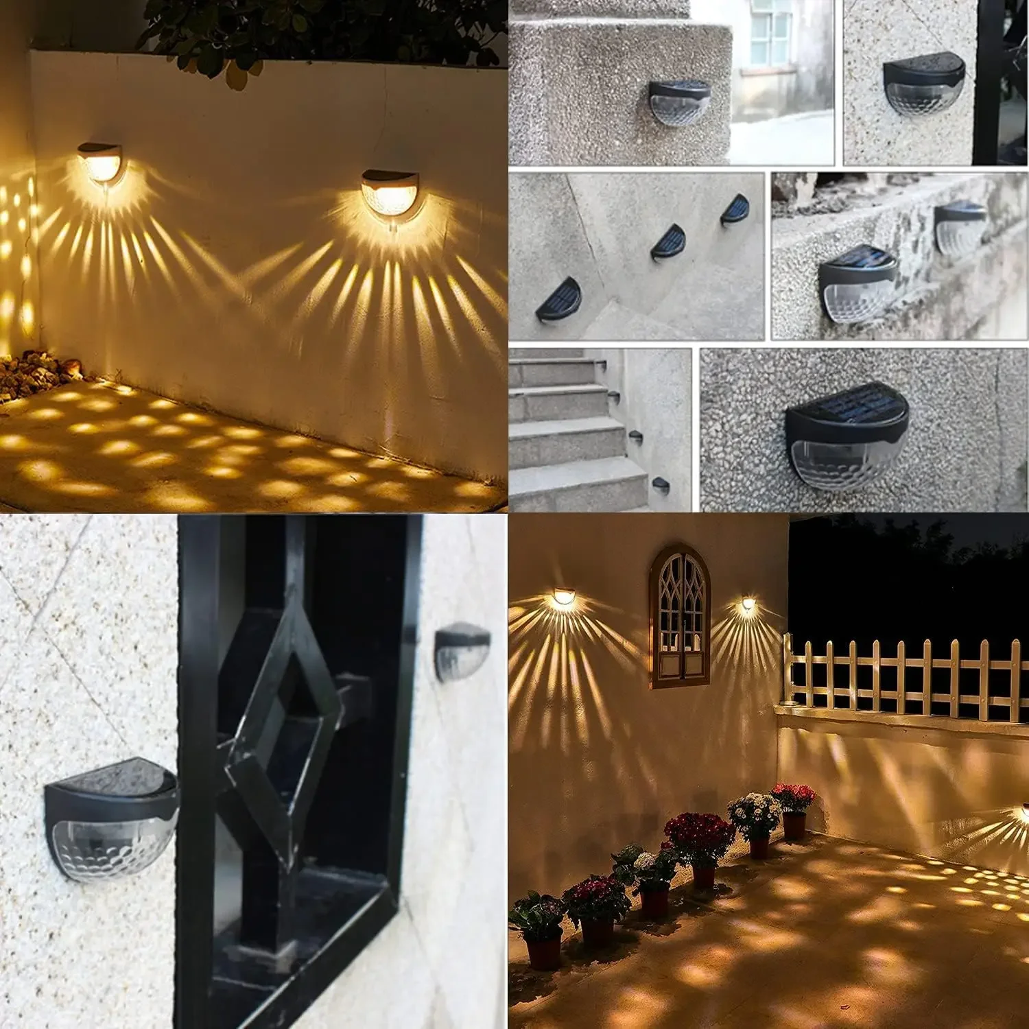 LED Solar Light Outdoor Wall L - Smart Garden Light Camera recension och pris