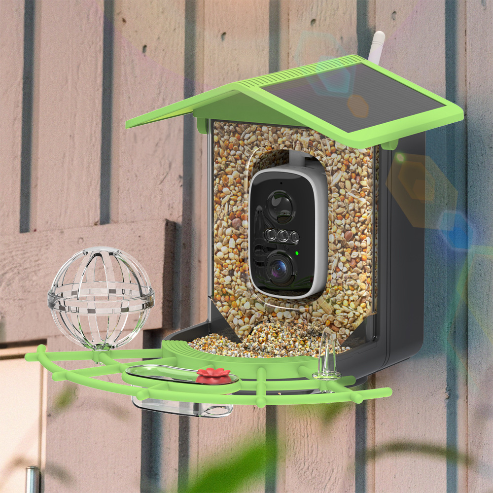 Wild Bird Feeder AI Identify S - Smart Bird Feeder Camera recension och pris