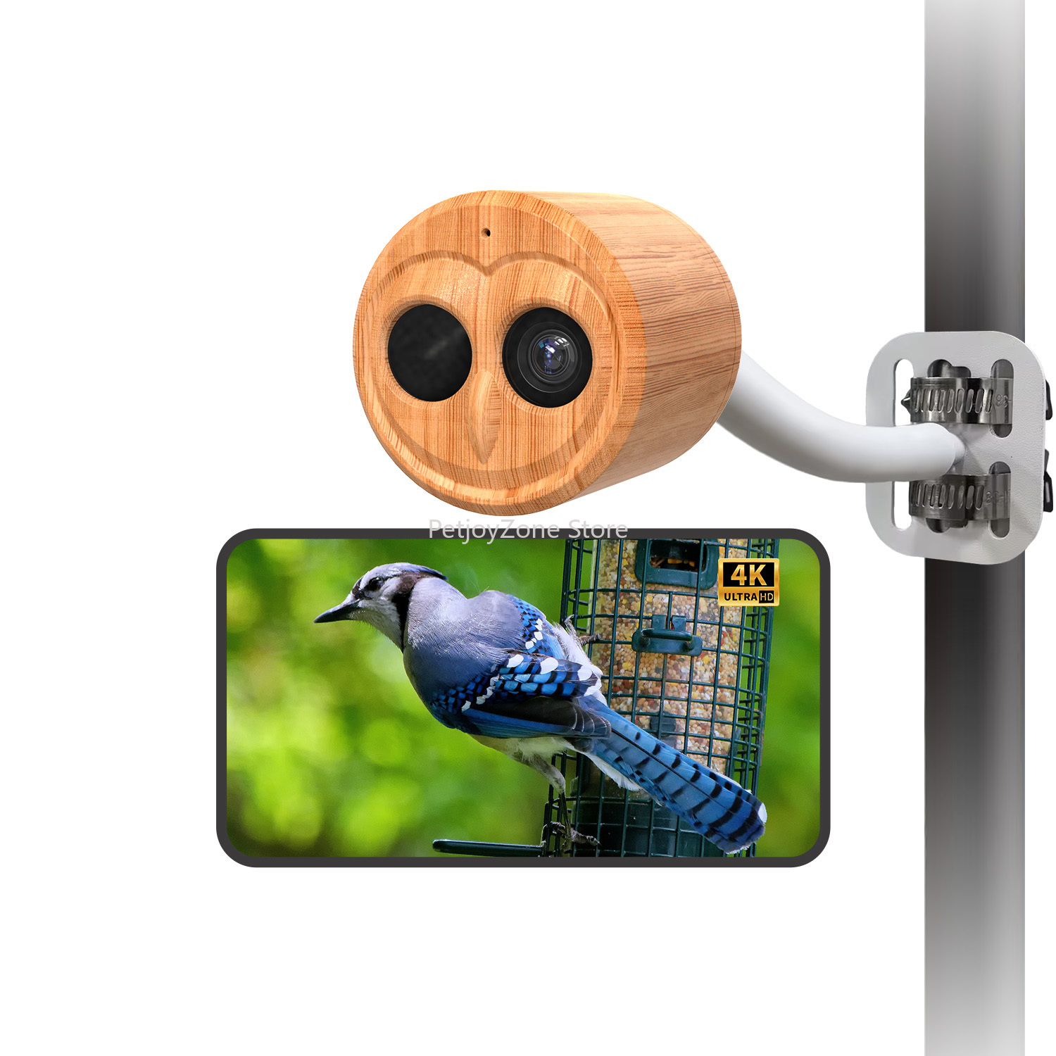 WILLFINE Automatic AI Bird Fee - Smart Bird Feeder Camera recension och pris