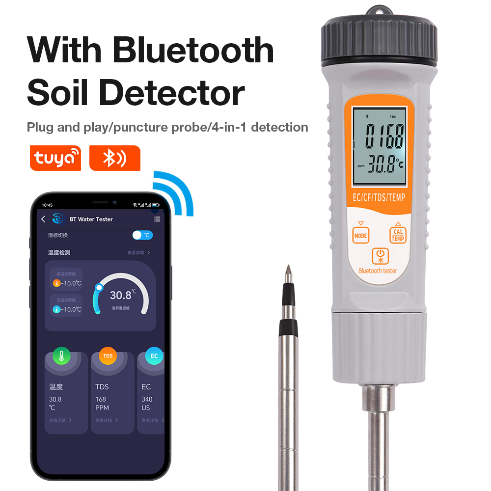 Soil Tester EC/TDS/CF/Temp 4 i - Smart Garden Nutrients recension och pris