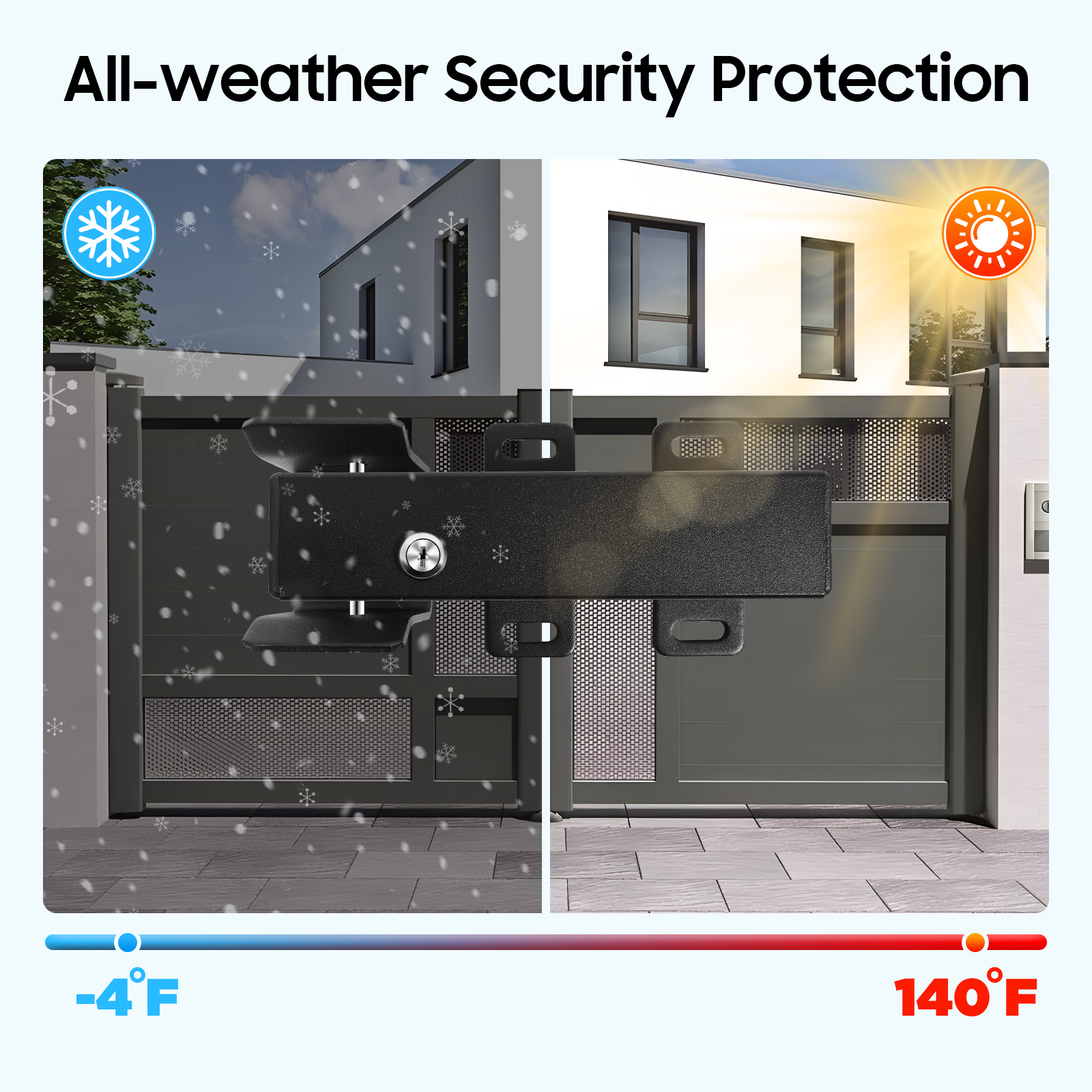 24V 60W Electric Gate Lock, IP - Smart Garden Gate recension och pris