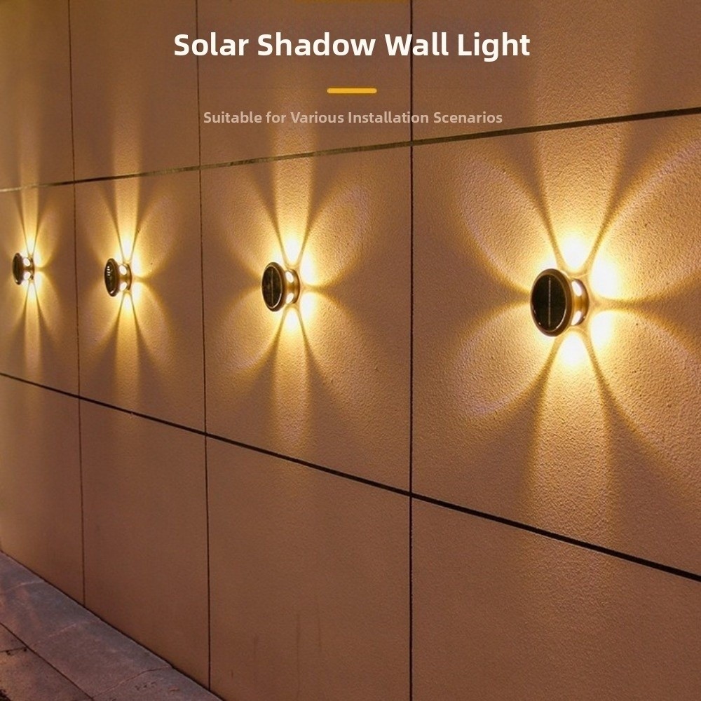 Waterproof Solar Wall Lamp LED - Smart Garden Smart Fence recension och pris