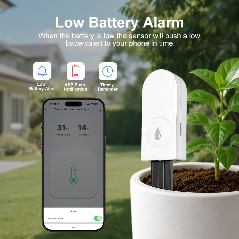 Zigbee 3.0 Soil Moisture Senso - Smart Garden Accessories recension och pris