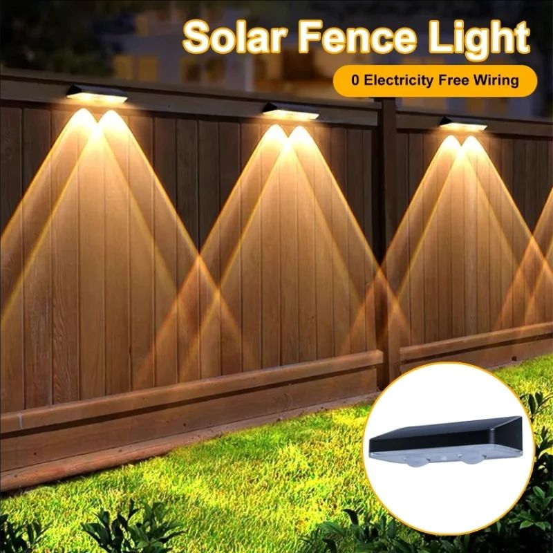 RGB Solar Fence Lights Outdoor - Smart Garden Smart Fence recension och pris