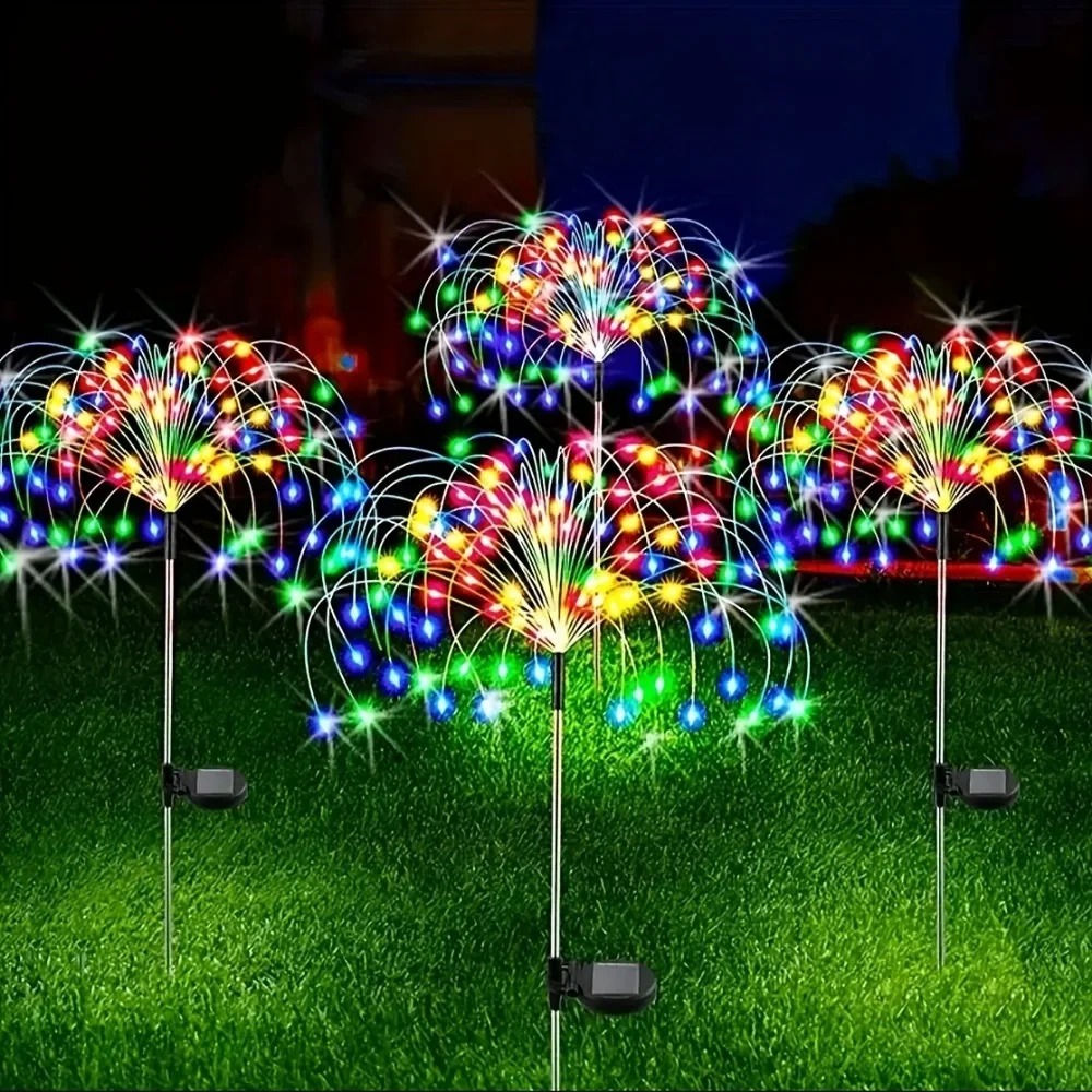 Solar LED Firework Fairy Light - Smart Garden Light Camera recension och pris