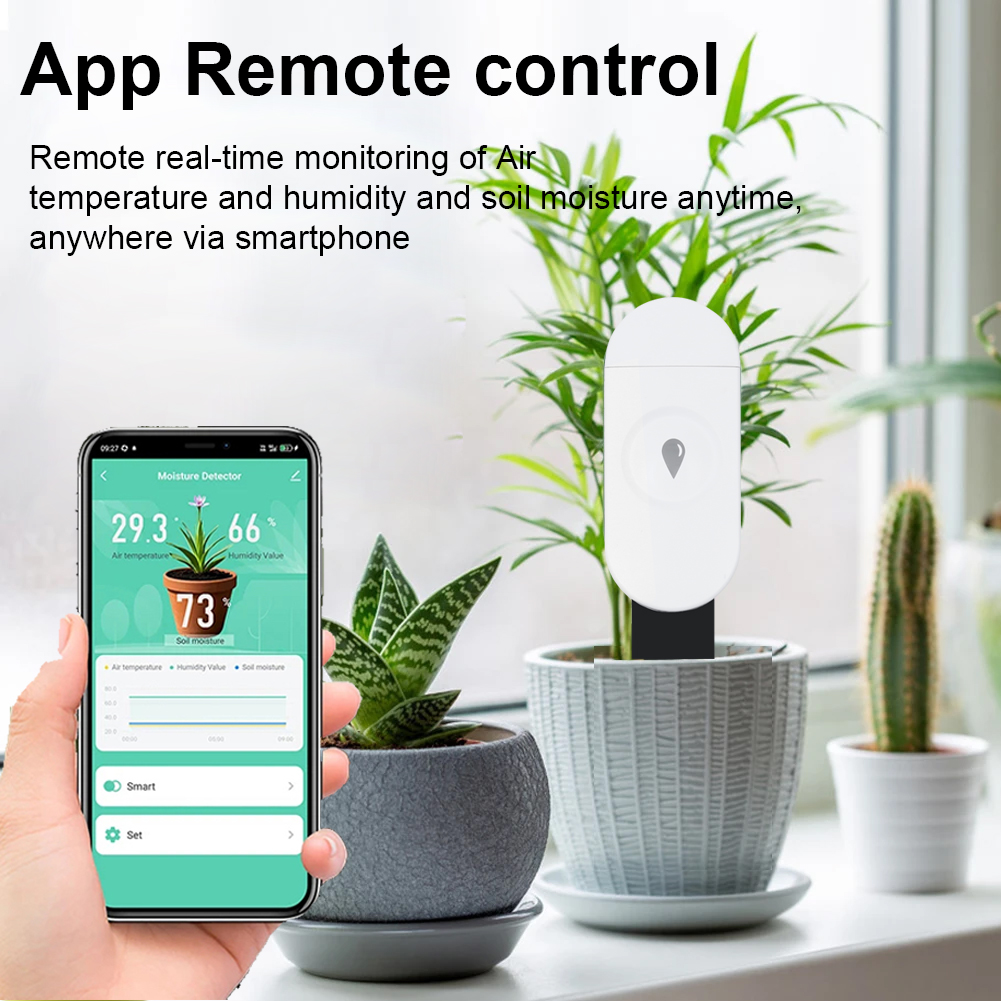 Tuya Zigbee Temperature Humidi - Smart Garden Monitor recension och pris