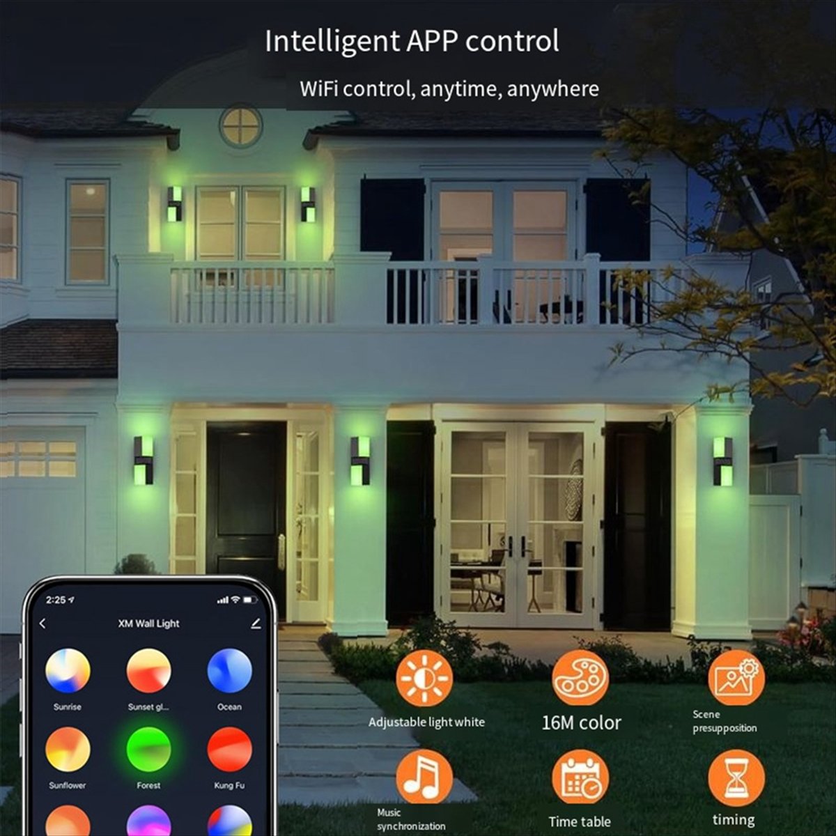 AA19 LED Wall Light Dual Head  - Smart Garden Smart Fence recension och pris