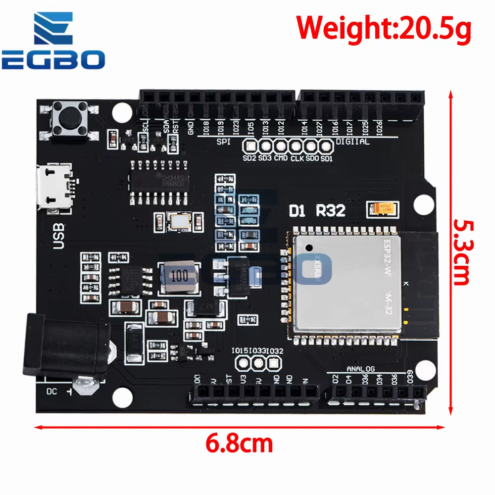 Wemos D1 R32 ESP32 IoT Develop - Smart Garden Esp32 recension och pris