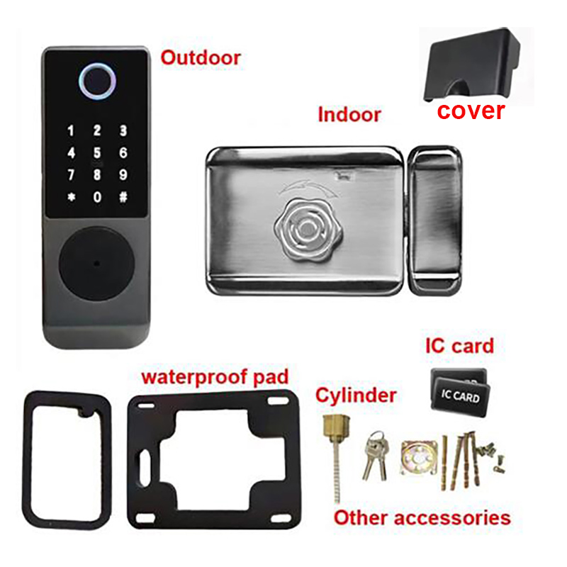 Wifi Tuya Smart Lock Waterproo - Smart Garden Gate recension och pris