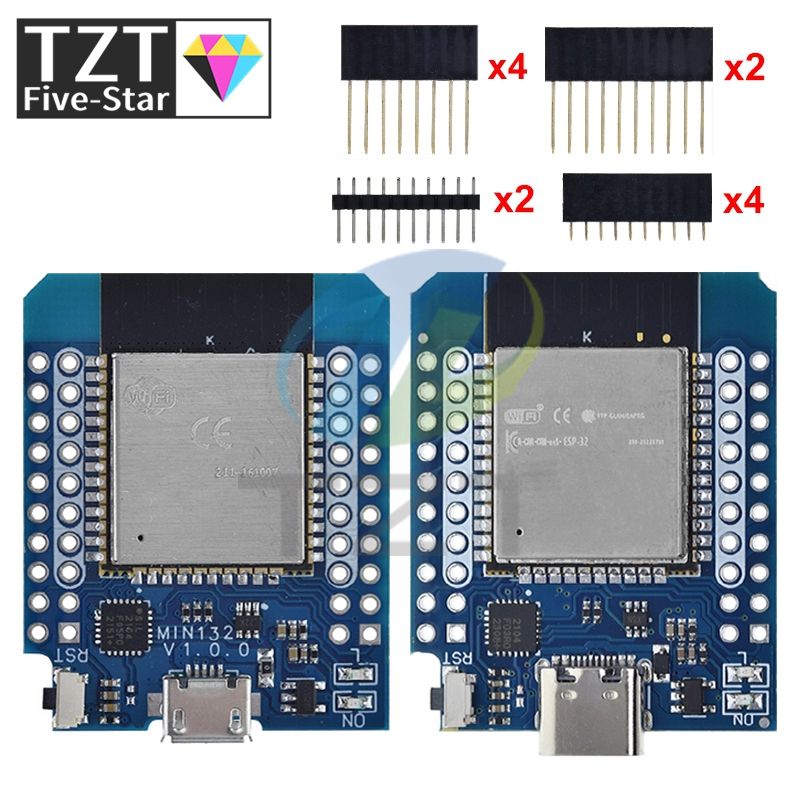 TZT 1/3PCS For Wemos Mini D1 E - Smart Garden Esp32 recension och pris