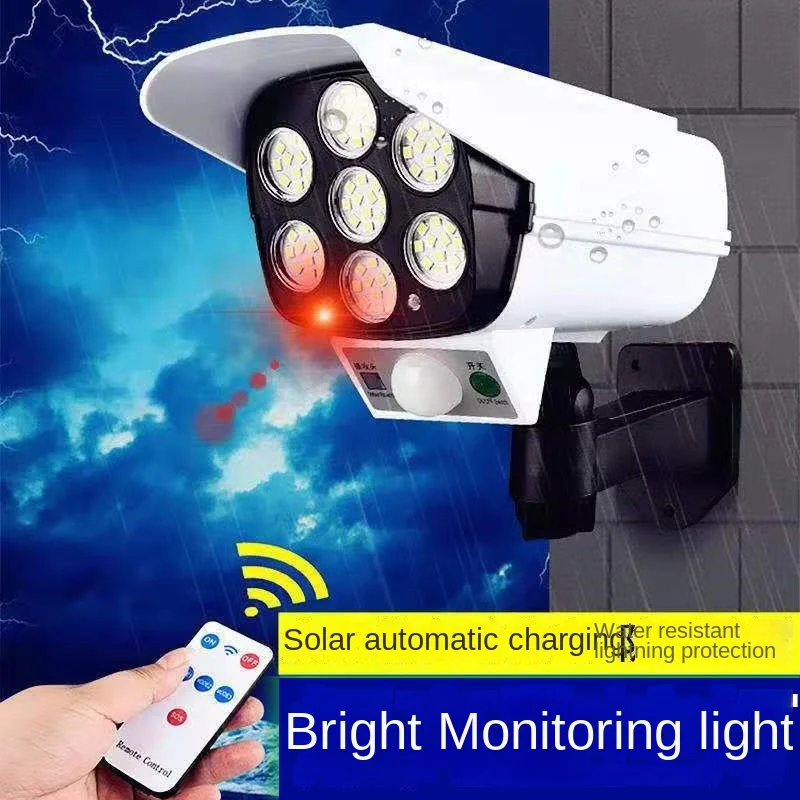 Outdoor Solar Light Motion Sen - Smart Garden Light Camera recension och pris