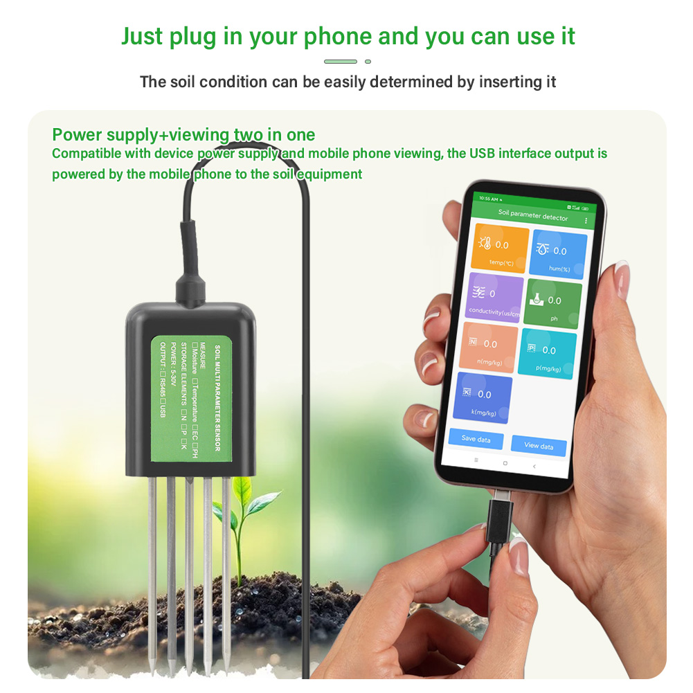 【Hot】YIERYI Soil pH Meter Mois - Smart Garden Nutrients recension och pris