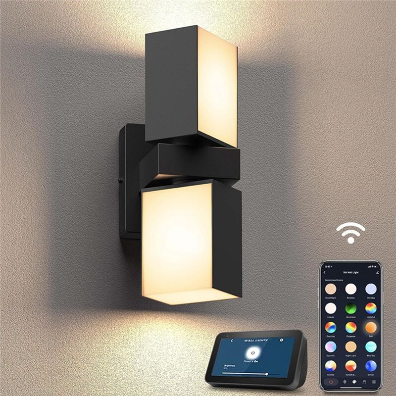 A33Z-LED Wall Light Dual Head  - Smart Garden Smart Fence recension och pris