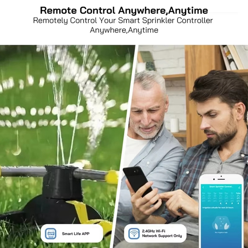 Tuya WiFi Smart Sprinkler Cont - Smart Garden Irrigation recension och pris