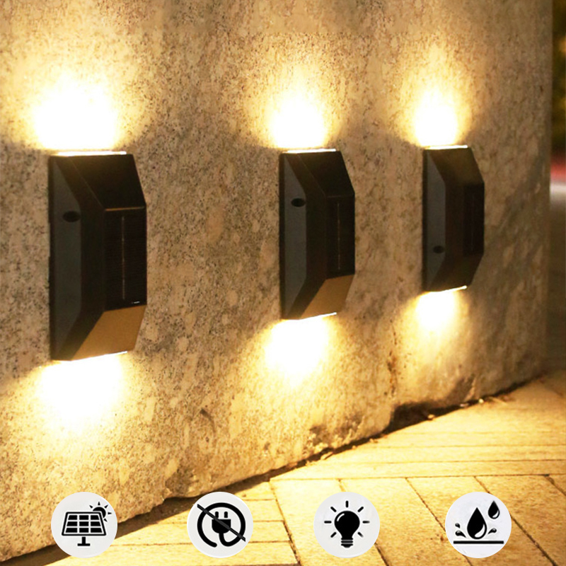 1/2/4/6/8PCS Smart LED Solar L - Smart Garden Smart Fence recension och pris