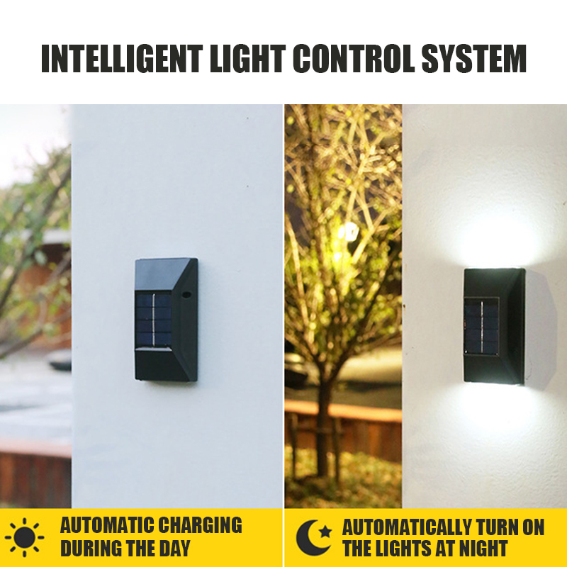 1/2/4/6/8PCS Smart LED Solar L - Smart Garden Smart Fence recension och pris