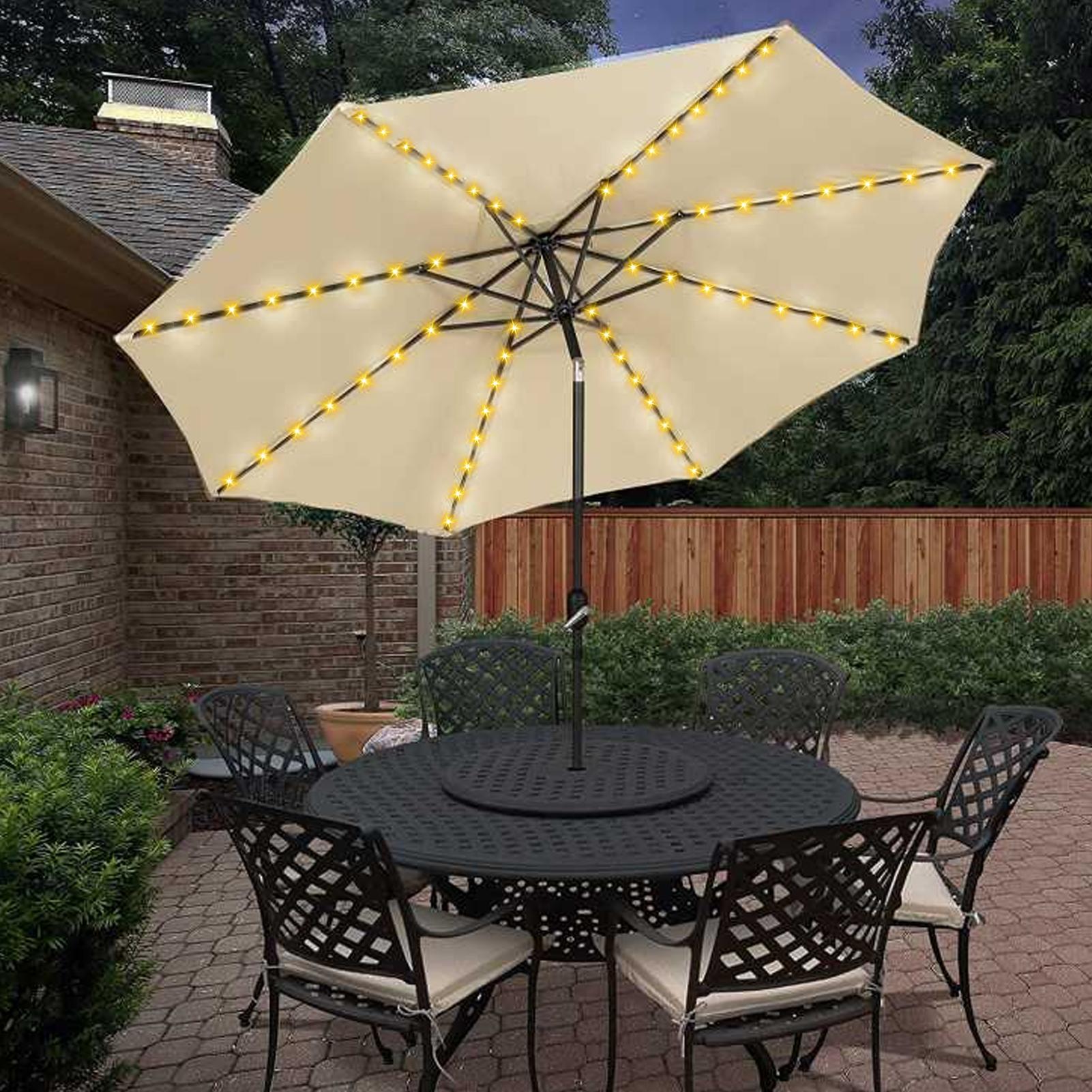 Solar Umbrella String Light 10 - Smart Garden Light Camera recension och pris