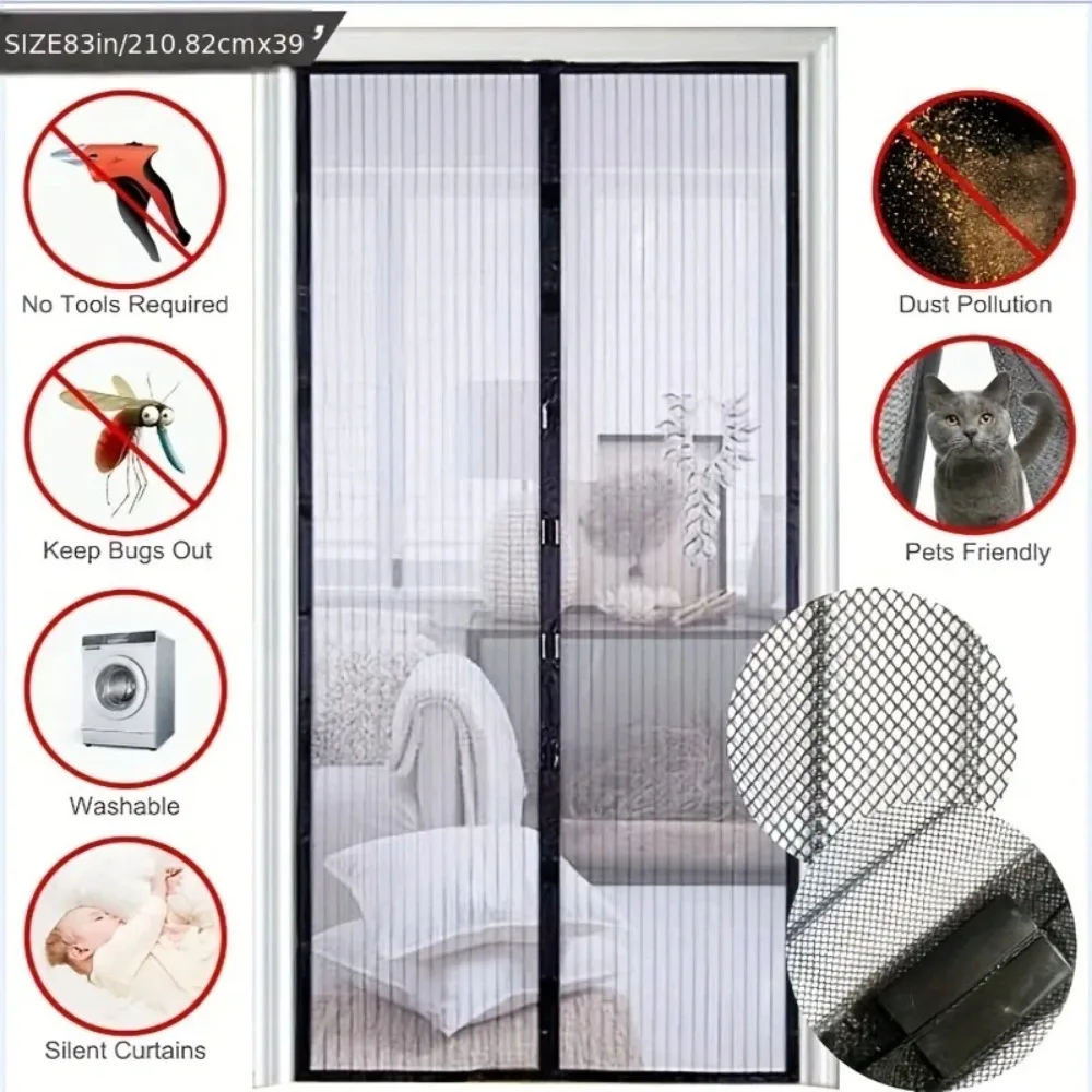 Magnetic Mosquito Net Door Win - Smart Garden Gate recension och pris