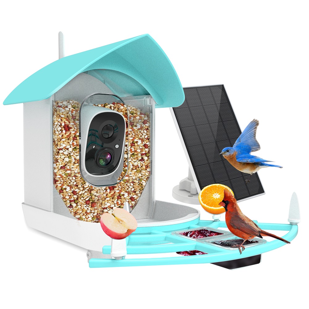 Wireless Automatic Pet Feeder  - Smart Bird Feeder Camera recension och pris
