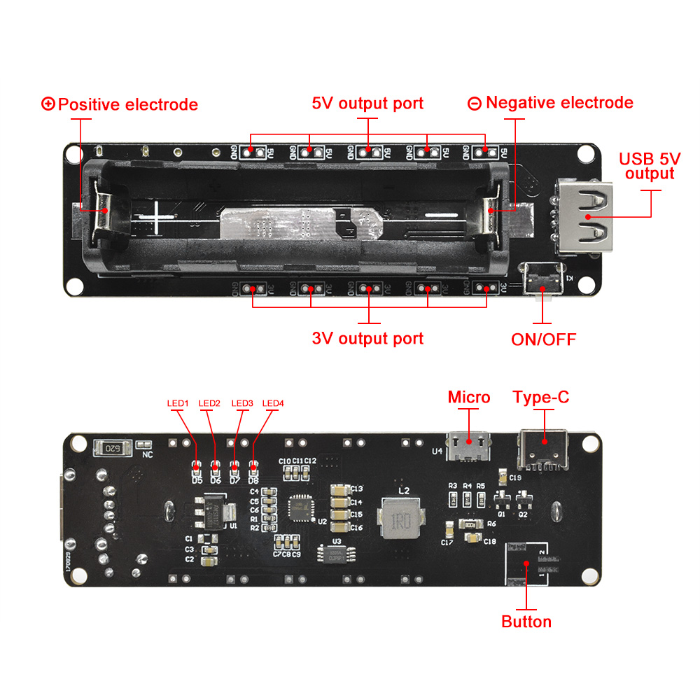 WEMOS ESP32 18650 Lithium Batt - Smart Garden Esp32 recension och pris