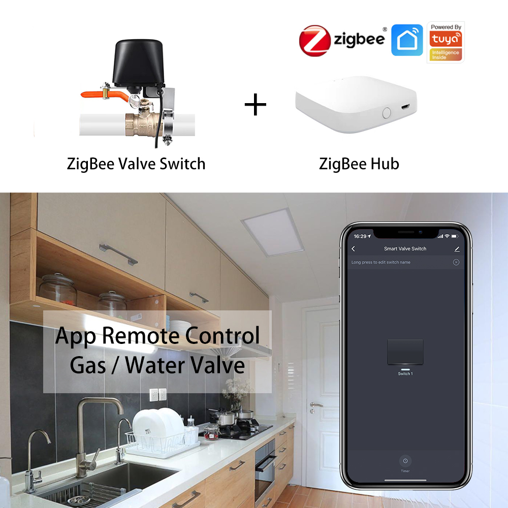 ZigBee Water/Gas Valve Remote  - Smart Garden Gate recension och pris