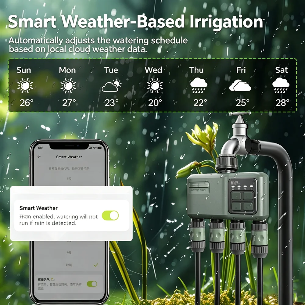 WiFi RF433 Smart Garden Sprink - Smart Garden Accessories recension och pris