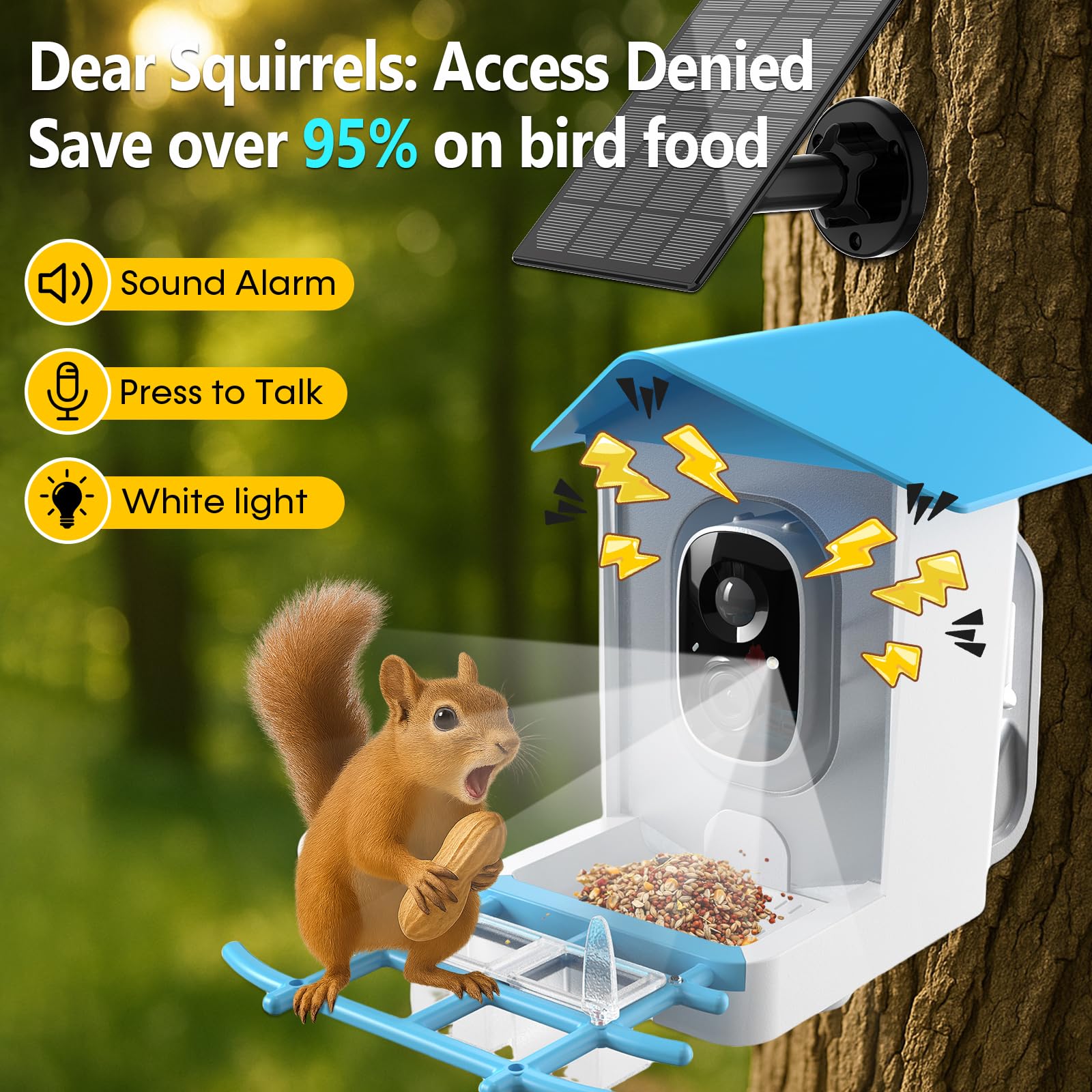 Smart Bird Feeder Camera 2K Li - Smart Bird Feeder Camera recension och pris