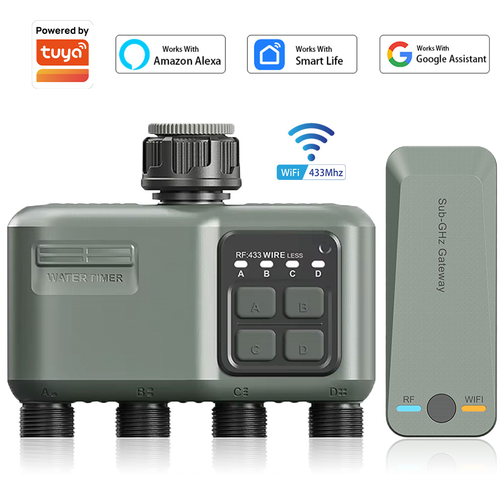 4 Outlet Programmable Water Ti - Smart Garden Monitor recension och pris