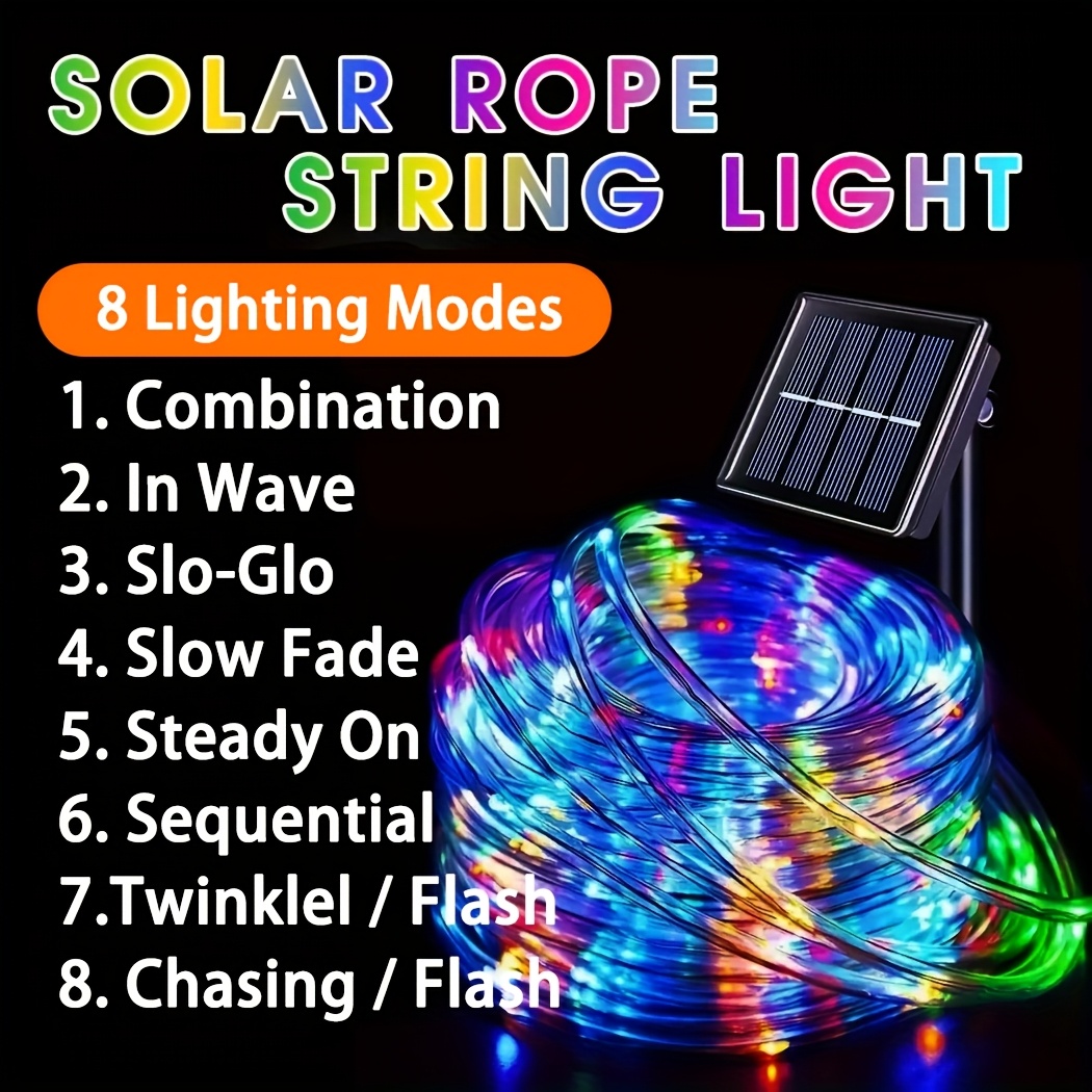 Outdoor Solar LED Fairy Lights - Smart Garden Light Camera recension och pris