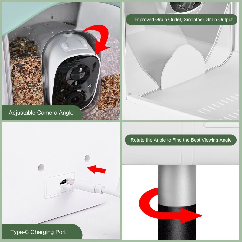 Smart Bird Feeder Night Vision - Smart Bird Feeder Camera recension och pris