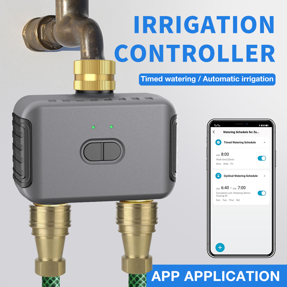 Tuya 2 Zone Watering Timer Gar - Smart Garden Monitor recension och pris