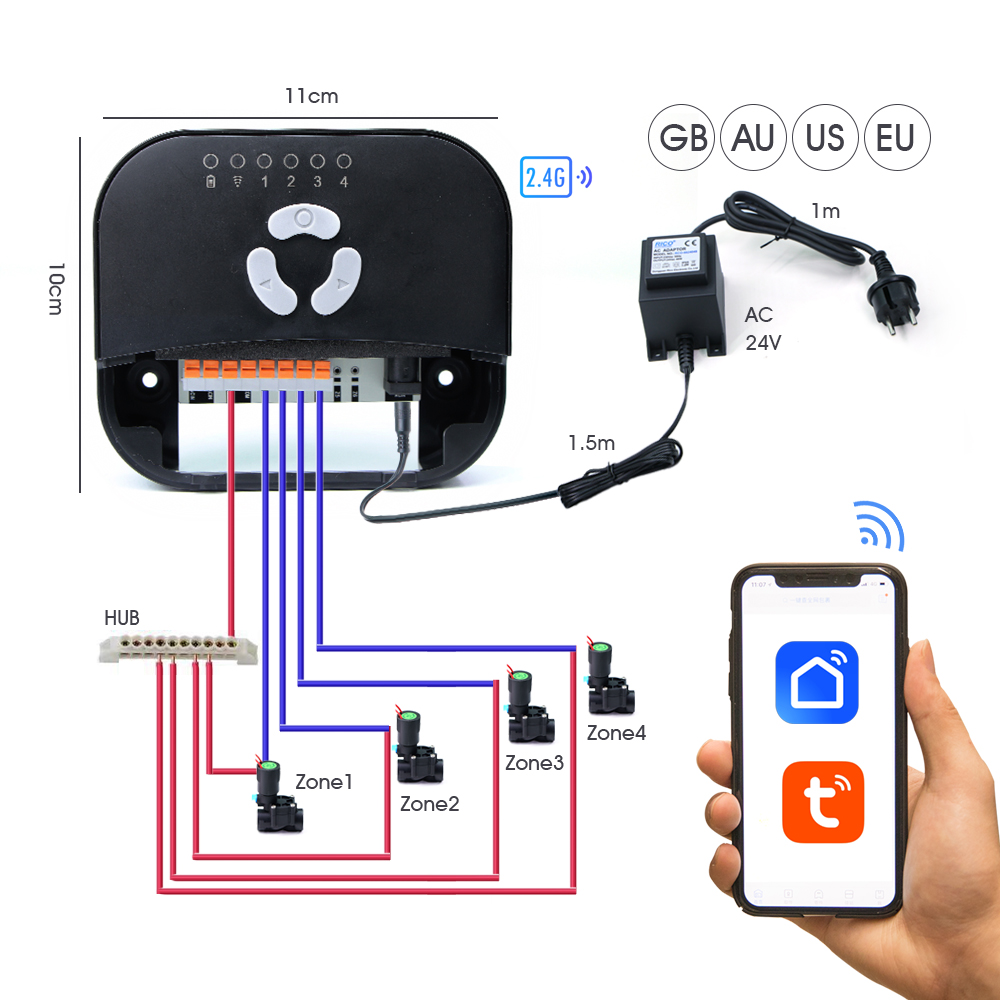 Garden Hose Solenoid Valve Con - Smart Garden Accessories recension och pris