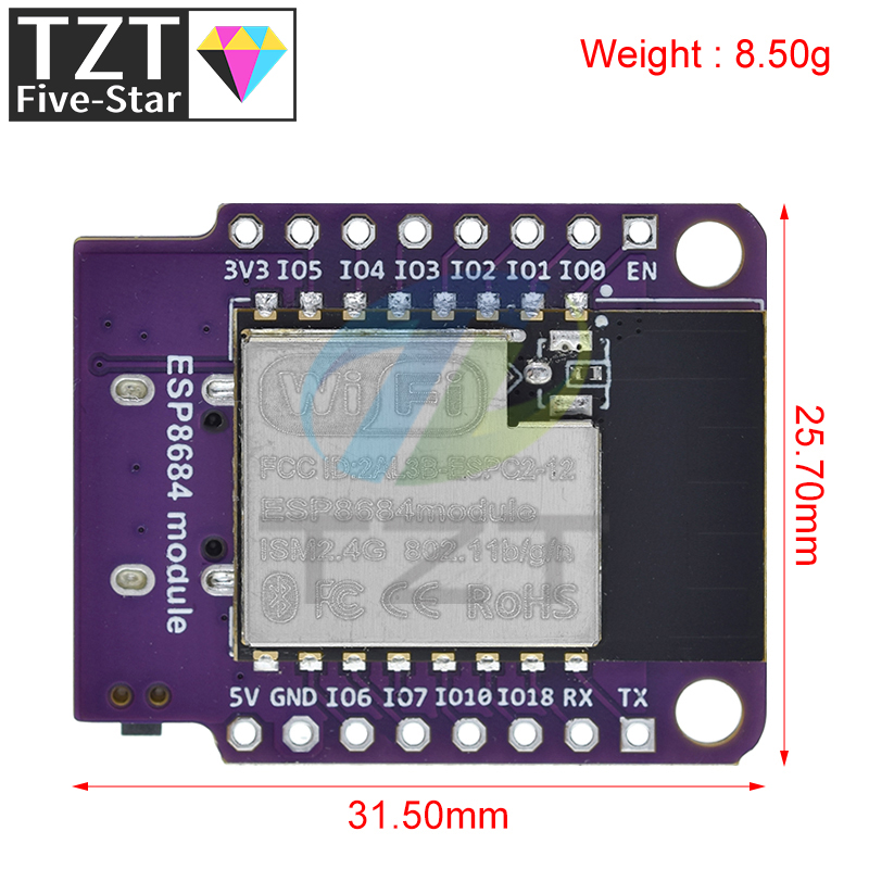 Wemos D1 Mini ESP8266 ESP32 ES - Smart Garden Esp32 recension och pris