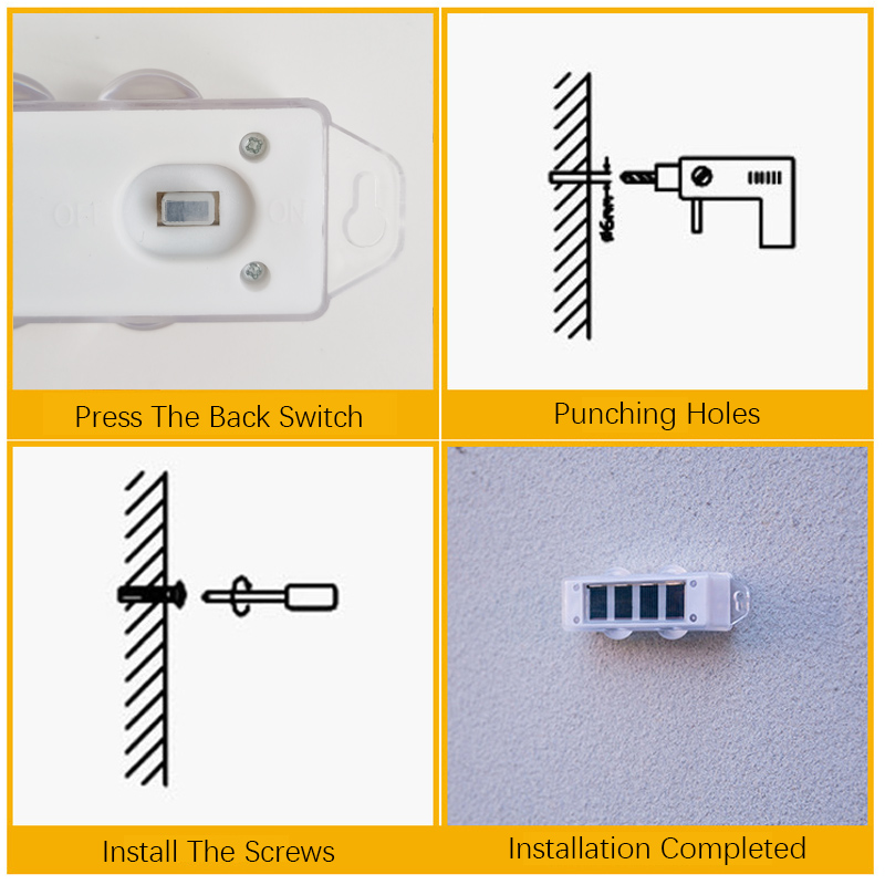 Pop 4Pcs Solar Wall Lights Wit - Smart Garden Smart Fence recension och pris